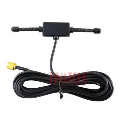 Horn Dual Band 900 1800mhz Sticker Gsm Car Patch Antenna With Sma Male Connector • $4.39