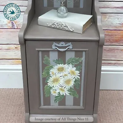 Flowers & Leaves STENCILS Create Your Own Designs! Furniture Wall SUPERIOR MYLAR • £7.50