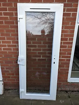 New - UPVC Exterior Glass Door (PVC External Door) (840x2055mm) • £200