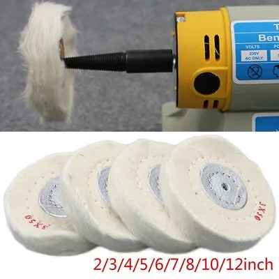 Bench Grinders Arbor Buffer Buffing Tools Kit Mirror Polishing Wheel Burnisher • $8.82