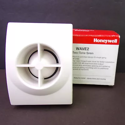 Honeywell Wave2 Two-Tone Siren 12VDC 500mA 106dB ~ NEW IN BOX ~ • $8.99