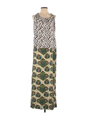 2012 MARNI At H&M Boho Ethnic Silk Printed Halter Neck Maxi Dress - US 4  • £111.17
