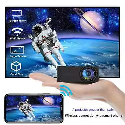 Mini Projector LED HD 1080P Home Cinema Set Portable Home Theater Projector LCD • $36.99