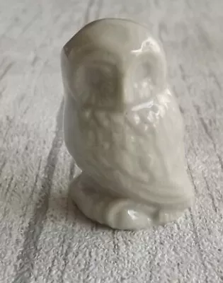 Vintage Wade Whimsies - White Owl - Tom Smith Crackers 1970's • £1.99