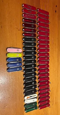 Victorinox Classic Sd Red Blue Green White Pink Blue Yellow Translucent • $7