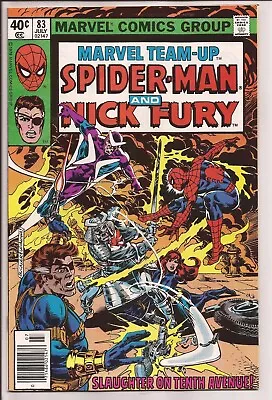 Marvel Team-Up #83 VF+ 8.5 Off-White Pages (1972 1st Series) (2) • $10