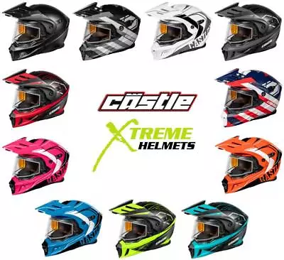 Castle X CX950 V2 Snow Helmet Modular Flip Up DOT XS-3XL - Dual Or Electric • $275.99