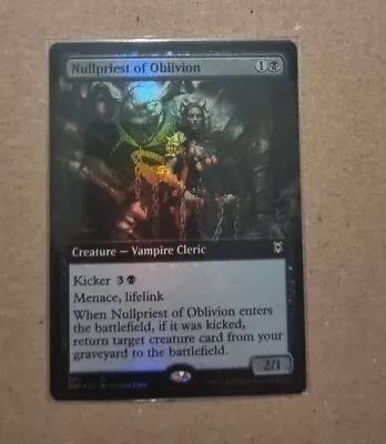 MTG Magic The Gathering - Nullpriest Of Oblivion - Foil NM • £0.99