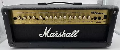 Marshall MG100HDFX Electric Guitar Amplifier Head 2-Channel 100w W/Effects SS • £209.95