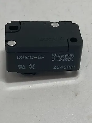 Omron D2mc-5f Rotary Micro Switch Tab Terminal 5a 250vac Spdt Nnb • $10.99