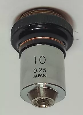 Olympus Microscope Short Barrel Objective 10x Magnification • $19.99