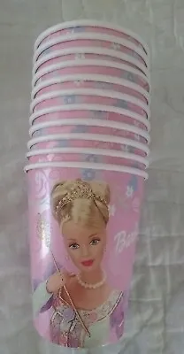 New  Barbie Dream Time 11 Cups Hot/cold  Vintage  Party Supplies • $11.98