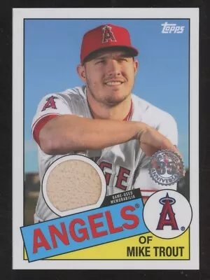 2020 Topps 1985 35th Anniversary Mike Trout Angels Game-Used Bat • $0.99