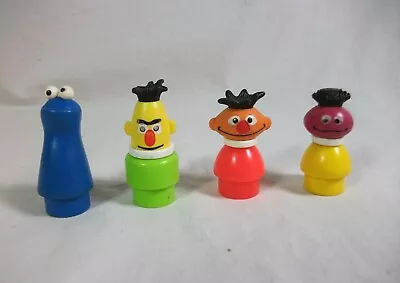 4 Muppets Little People Cookie Monster Bert Ernie • $20