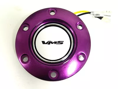 Vms Racing Purple Steering Wheel Ring & Horn Button Sl C • $24.95