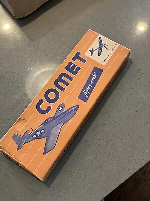 Comet Phantom Flash  Rubber Power Vintage Balsa Model Airplane Kit • $19