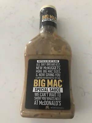 McDonald's Big Mac Sauce Bottle #536 LIMITED EDITION Only 10000 Made! Sealed • $92.12