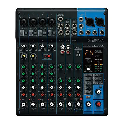 Yamaha MG10XU 10 Input Stereo Mixer With Effects • $267.99