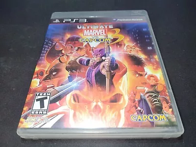 Ultimate Marvel Vs. Capcom 3 Sony Playstation 3 PS3 LN Perfect Condition • £39.38