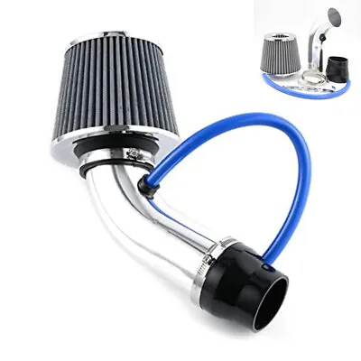 3'' Inch Car Cold Air Intake Filter Induction Pipe Kit Aluminum Power Flow Hose • $26.22