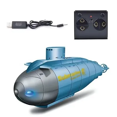 Submarine RC Submarine Remote Control 6 Channels Electric Diving Boat Ship Model • £18.99