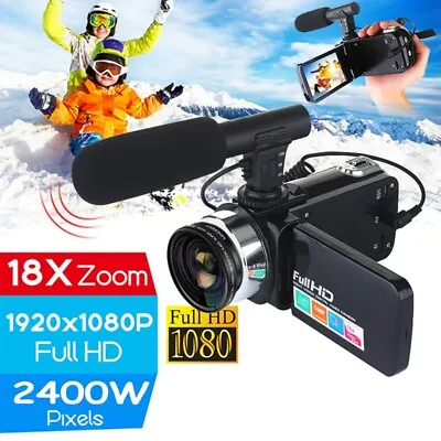 24MP Camcorder Digital Camera Anti-Shake Camcorder Video CMOS Micro Camera • $10.42