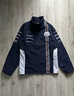 Mercedes Williams Martini Racing Teamline Softshell Jacket Navy • $100