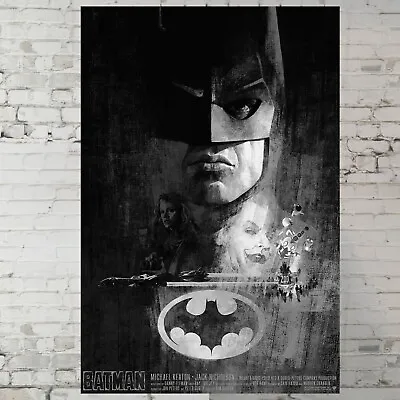 Batman 1989 Movie Poster Michael Keaton Jack Nicholson - 11x17  Wall Art Gift • $14.90