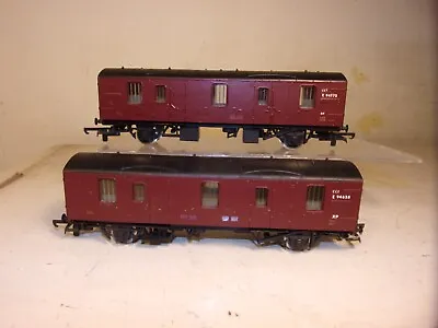 LIMA  OO  =RAKE Of 2 BR MAROON CCT UTILITY VANS-diff/no.s Hand Finished-good • £25