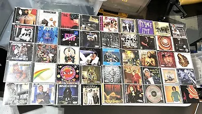 Lot Of 45 Rap Hip Hop R&B CDs Eminem Outkast Stevie Wonder Michael Jackson More • $74.97