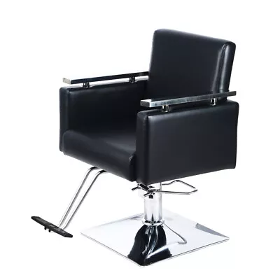 360° Swivel Barber Chair Height Adjustable Hairdressing Chair For Hair Salon NEW • £99.99