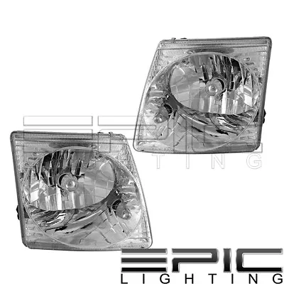 Head Lamps For 2001-2005 FORD EXPLORER SPORT TRAC Left Right Sides Pair • $60.36