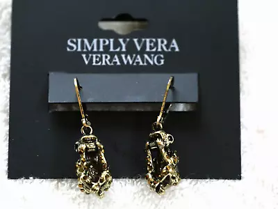 Simply Vera Vera Wang Monkey Earrings New • $8.98