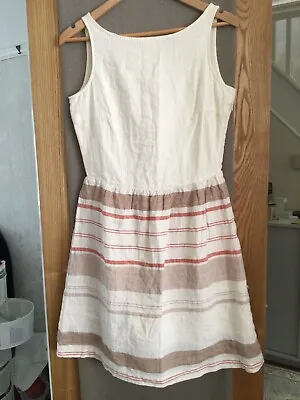 La Redoute Laura Clement Linen Dress Size 10 New Without Tags • £4