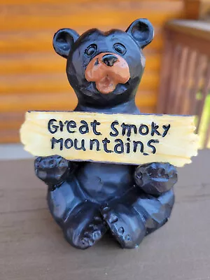 Great Smoky Mountains Black Bear Souvenir Figurine Welcome Cabin Decor Gift • $8.99