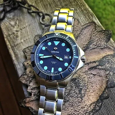 Swiss Watch Company MK1 Diver Blue Dial • $450