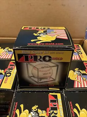 X1 Pro Mold Baseball Cube 3 With Pedestal Display Cube New In Box Us Stock • $7.95