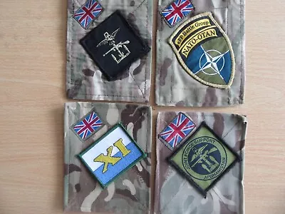 Badged MTP B/panels. Commando NATO Afghan Etc.  Job Lot X 4 • £9.99