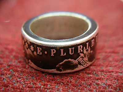 1899 O Morgan Dollar - Artisan Crafted Heavy Duty Ring W/enameling - Sharp! • $99.95