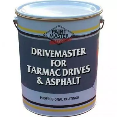 20ltr Driveway Black Tarmac Paint-restorer-sealant Drive Master (hard Wearing) • £84.99