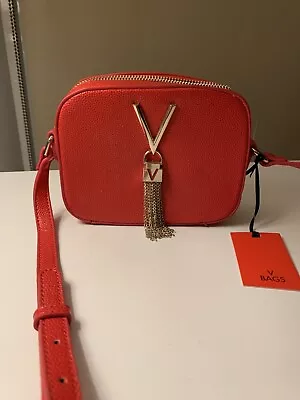 Mario Valentino Red Crossbody  Bag New With Tags And Dust Bag • £10.50