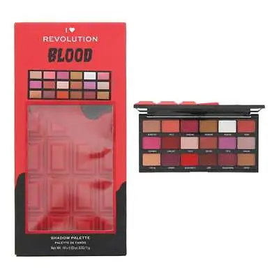 Revolution I Heart Revolution Shadow Palette 18 X 1g - Blood Eye • £7.45