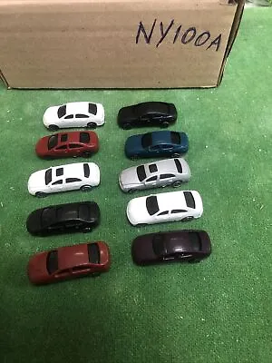 10 Pcs  Model Cars  Model Railway  Scenery Detail  Layout Scale N 1:150 NY100a • £3.79