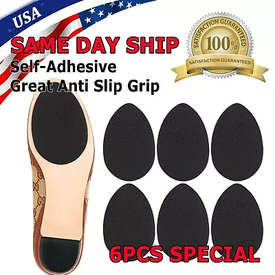 6PCS Anti-Slip Shoes Heel Sole Grip Protector Pads Non-Slip Cushion Adhesive • $3.99