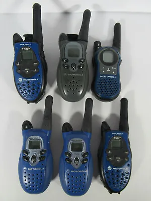 Motorola Talkabout Walkie Talkie Radios Mixed Lot T5300 T5400 T5720 Untested • $20