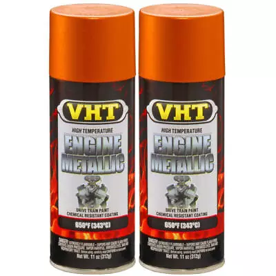 VHT High Temp Paint VHTSP402 (2-PACK); Engine Metallic 11oz Burnt Copper 650�F • $32.04