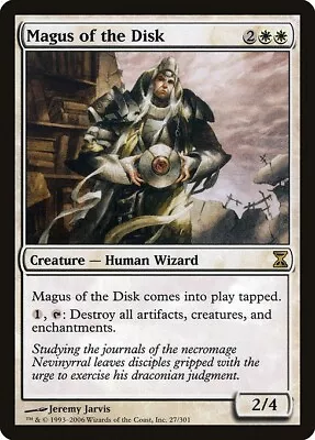 Magus Of The Disk 1x MtG Time Spiral SP/NM • $1.90