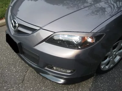 Eyelids Eyebrows FRONT Headlight Light Brows Trim For MAZDA 3 SEDAN No Hatchback • $19.90