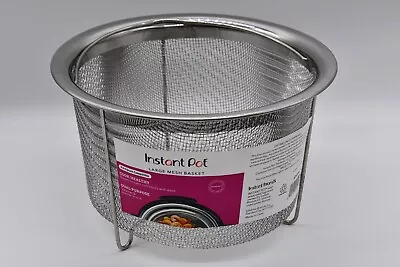 Steamer Or Strainer Basket For Instant Pot 6 Qt Or 8 Quart Large Mesh Basket • $29.99