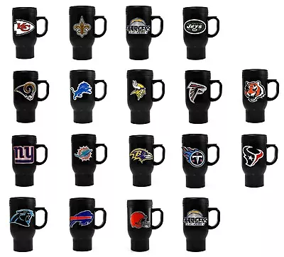 Official NFL Black Coffee Tumblers Choose Your Team   • $13.95